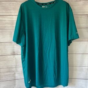 Men's Green/Blue Athletic Shirt
